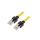XS6W-6LSZH8SS-2MY Patch cord RJ45 wtyk,z obu stron żółty