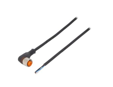 Y92EM12PUR4A5ML Kabel: do czujników/automatyki M12 kątowe 5m 4A