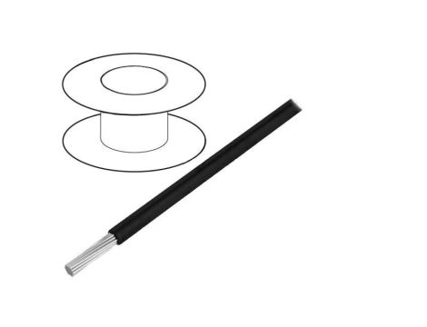 3253-BK001 Przewód HookUp Wire linka Cu d: 18AWG PVC czarny 300V 305m