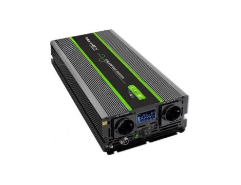 QOLTEC-51923 Przetwornica: DC/AC, 3kW, 230VAC, 24VDC, 240x405x90mm