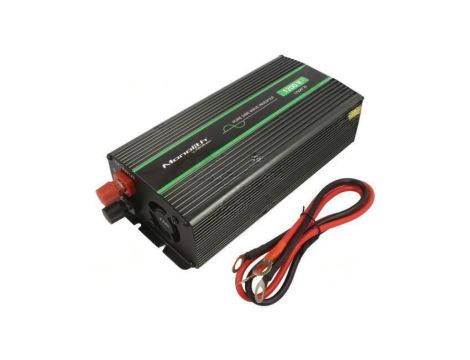 QOLTEC-51933 Przetwornica: DC/AC, 600W, 230VAC, 12VDC, 105x245x55mm