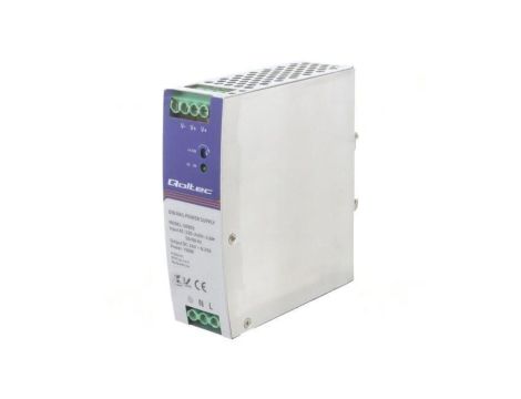 QOLTEC-50903 Zasilacz impulsowy: na szynę DIN, 150W, 24VDC, 6,25A, 220-240VAC