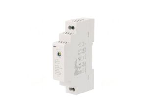 QOLTEC-50916 Zasilacz impulsowy: na szynę DIN, 15W, 12VDC, 1,25A, 220-240VAC