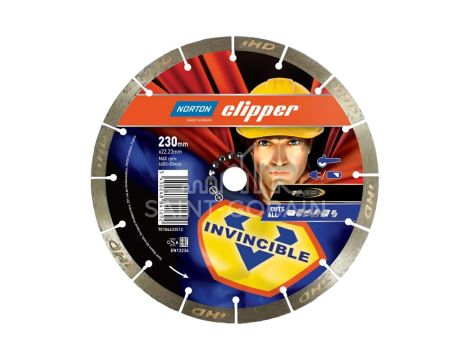 NORTON TARCZA DIAMENTOWA SEGMENTOWA 230mm INVICIBLE CUTS ALL