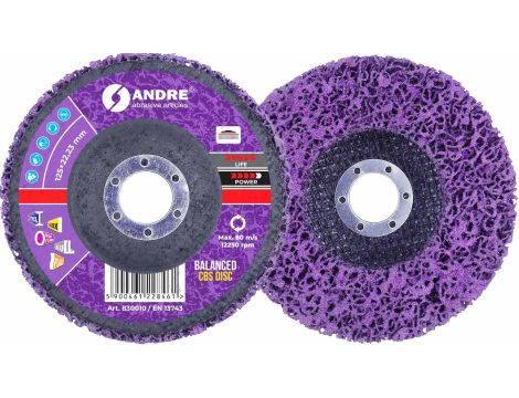 ANDRE KRĄŻEK SZLIFIERSKI CBS 125mm BALANCED - VIOLET - 2