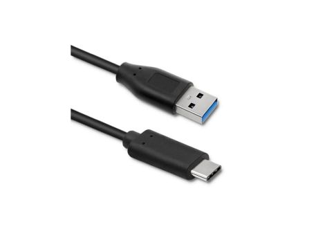 Qoltec Kabel USB 3.1 typ C męski USB 3.0 A męski 1.8m