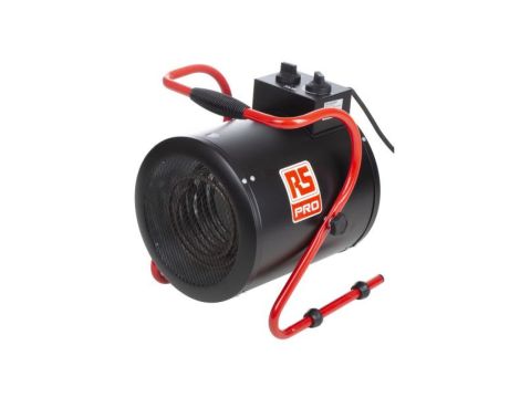 Termowentylator, 3kW, RS PRO 230V ac