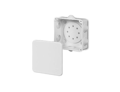 Puszka elektroinstalacyjna Fast-Box odgałęźna natynkowa IP55 biała 0243-00
