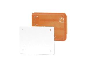 Puszka instalacyjna P/T 96126 z pokrywą IP40 pomarańczowa 11.4