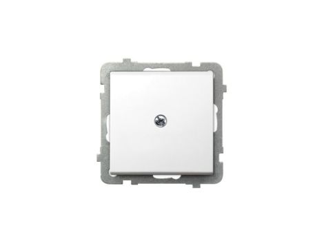 SONATA zaślepka do ramki biały Z-1R/m/00