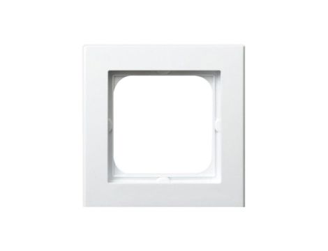 SONATA Ramka pojedyncza x1 biała R-1R/00