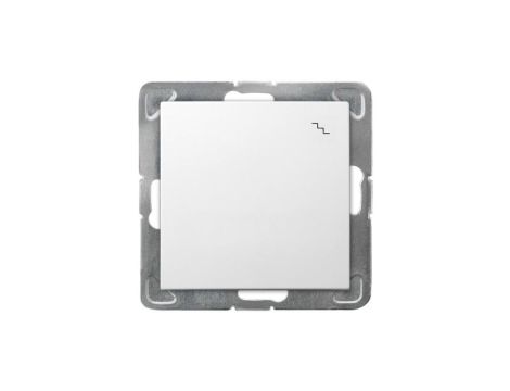 IMPRESJA Łącznik schodowy pojedynczy do ramki biały ŁP-3Y/m/00