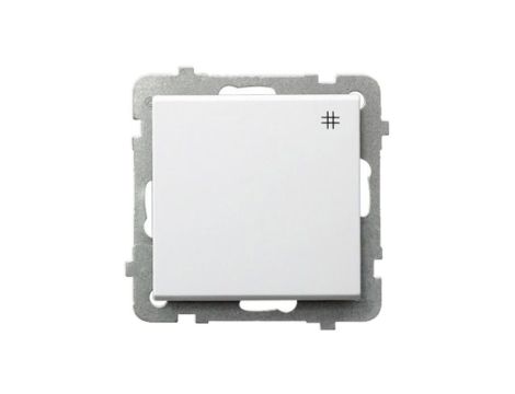 SONATA Łącznik krzyżowy do ramki biały ŁP-4R/m/00