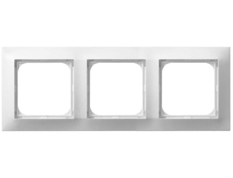 IMPRESJA Ramka potrójna biała R-3Y/00
