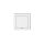 DECO Zaślepka wolnego miejsca biała DRPZ