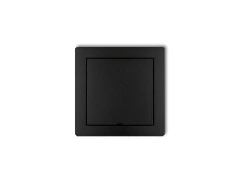 DECO Zaślepka wolnego miejsca czarna 12DRPZ