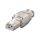 Wtyk teleinformatyczny RJ45 kat.6 STP /beznarzędziowy/ 38293