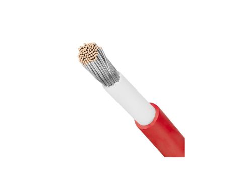 Kabel solarny H1Z2Z2-K PV1-F 1,0/1,5kV 6 czerwony LSOH zewnętrzny, do ziemi NEKU 5m