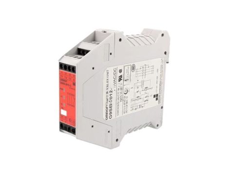 G9SB-3012-C Moduł: przekaźnik bezpieczeństwa 24VAC 24VDC IN: 2