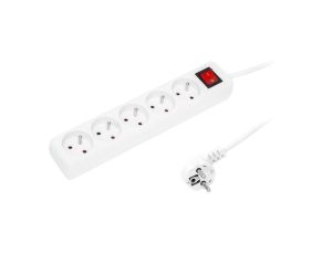Przedłużacz sieciowy 5G 3M biały Blow