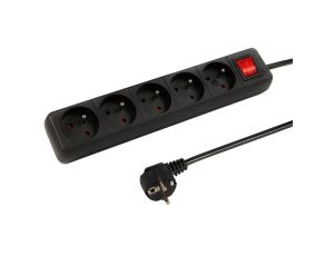 Przedłużacz sieciowy 5G 5M czarny Blow