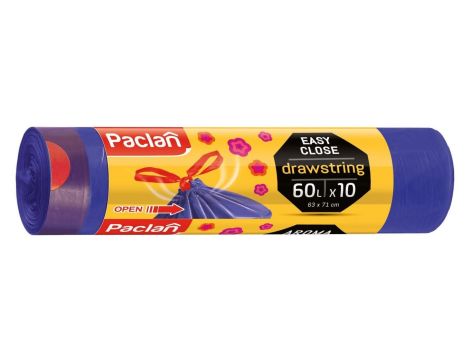 Worki z taśmą zapachowe Paclan 60L 10szt.