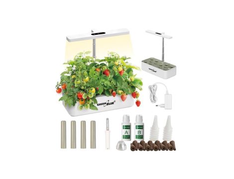 Inteligentny System wewnętrznej uprawy roślin GreenBlue, doniczka SMART, pojemność 4L, 220-240V AC 50/60Hz 0.4A GB133
