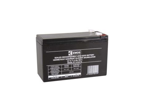 Akumulator ołowiowy AGM 12V 7,2Ah F6,3 B9674