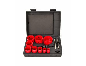 AWTOOLS KOMPLET OTWORNIC BIMETALOWYCH 13 elem. 19-64mm