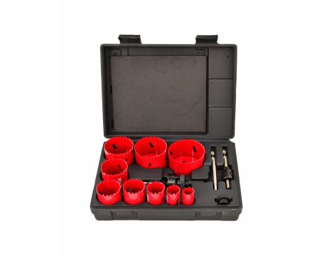 AWTOOLS KOMPLET OTWORNIC BIMETALOWYCH 13 elem. 19-64mm