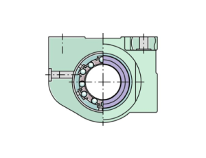 INA - Tuleja toczna w oprawie 12 x 42 x 32