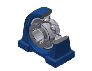 SNR - Zespół z oprawą żeliwną i tuleją 40 x 0 x 0