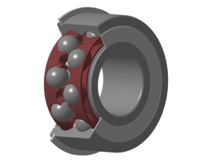SNR - Łożysko skośne dwurzędowe 15 x 35 x 15,9