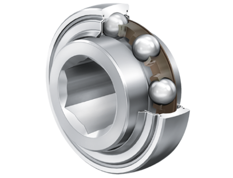 INA - Łożysko samonastawne z otworem sześciokątnym 28,6 x 72 x 37,7