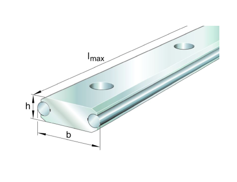 INA - Prowadnica dla rolek (temp. pracy: -20 - 80°C) 0 x 52 x 0