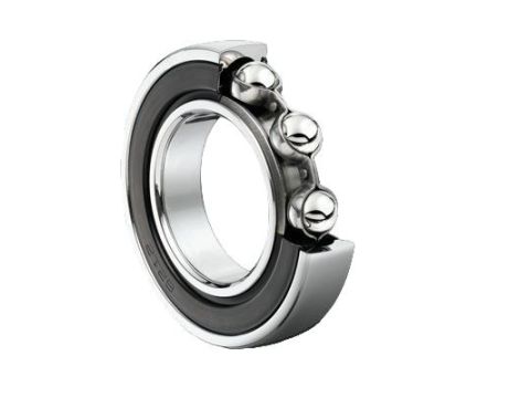 SNR - Łożysko kulkowe proste jednorzędowe (obroty max.: 6100rpm, temp. pracy: max. 200°C) 25 x 52 x 15