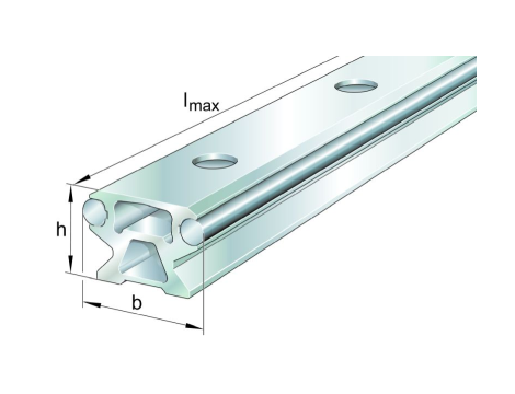 INA - Prowadnica dla rolek (temp. pracy: -20 - 80°C) 0 x 86 x 0