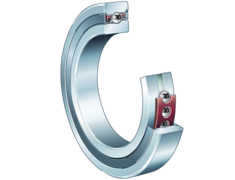 FAG - Łożysko skośne jednorzędowe, łożysko precyzyjne 30 x 55 x 13