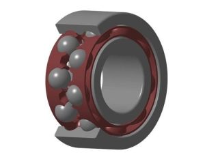 SNR - Łożysko skośne dwurzędowe 45 x 100 x 39,7