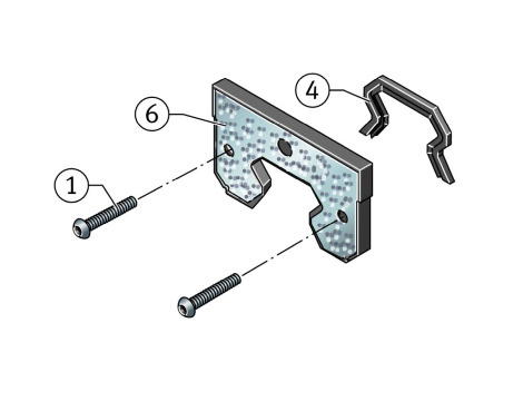 INA - Uszczelnienie wózka 0 x 0 x 5,4