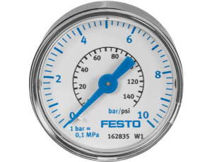FESTO - Manometr (norma pneum.: EN 837-1) 0 x 0 x 0