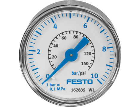 FESTO - Manometr (norma pneum.: EN 837-1) 0 x 0 x 0
