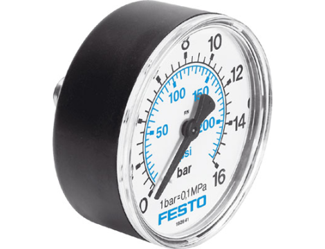 FESTO - Manometr (norma pneum.: EN 837-1) 0 x 0 x 0