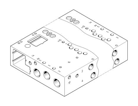FESTO - Płyta zaworowa 0 x 0 x 0