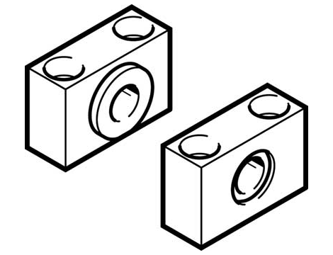 FESTO - Kołnierzowe łożysko ślizgowe 0 x 0 x 0