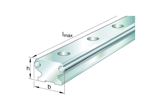 INA - Prowadnica dla rolek (temp. pracy: -20 - 80°C) 0 x 52 x 0