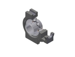 SNR - Zespół nierdzewny z oprawą stalową z pokrywą nieprzelotową 50 x 0 x 0