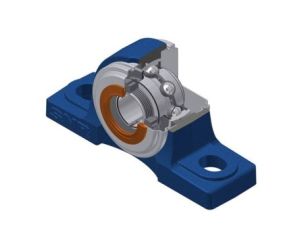 SNR - Zespół z oprawą żeliwną z osłoną blaszaną przelotową i tuleją 25 x 0 x 0