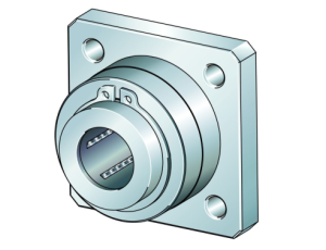 INA - Tuleja toczna w oprawie 16 x 50 x 36