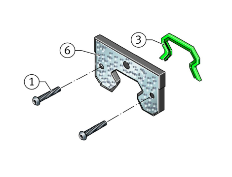 INA - Uszczelnienie wózka 0 x 0 x 5,4